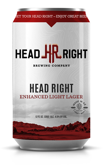 Head Right Enhanced Light Lager
